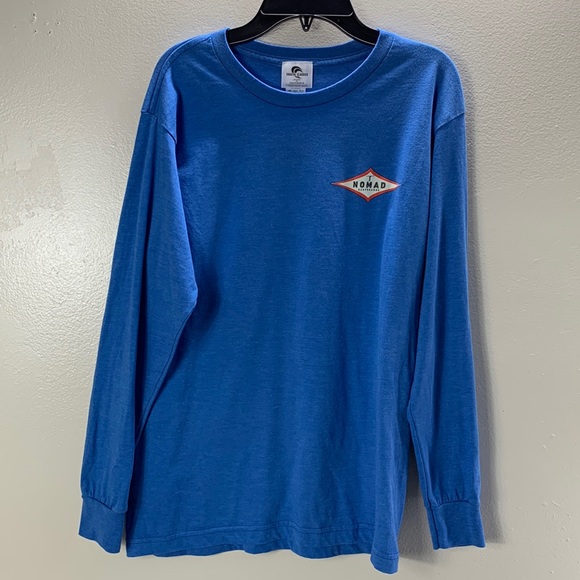 Coastal Classics Nomad Design Men’s Blue Long Sleeve Shirt Size S - Picture 9 of 10